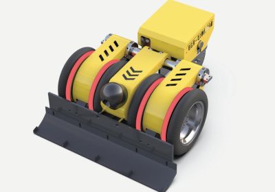 Pushing Powder Robot